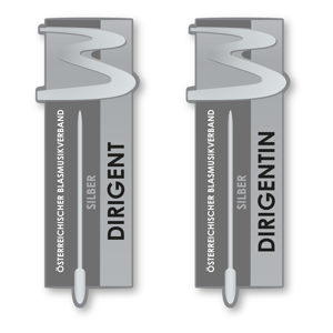 Dirigierabzeichen Silber