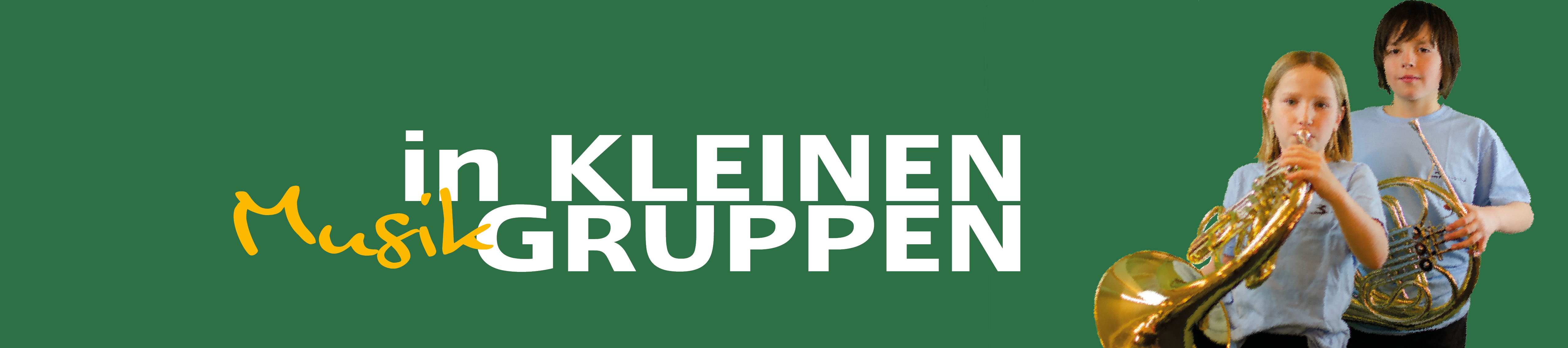 Musik in kleinen Gruppen